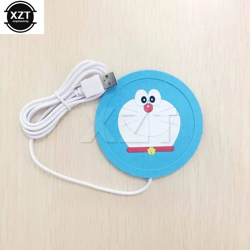 USB Cozy Critter: Cartoon Silicone Mug Warmer Pad