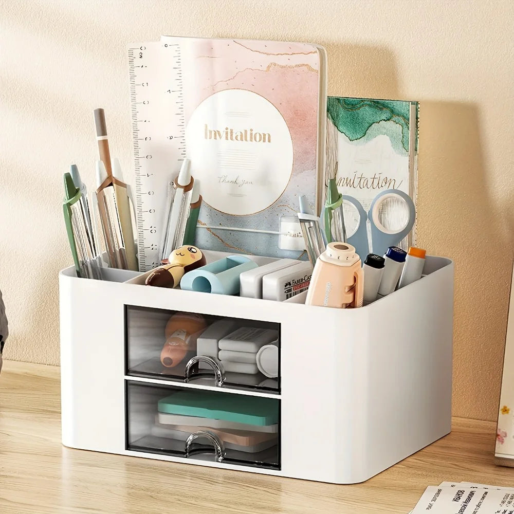 Multifunctional desk lockers