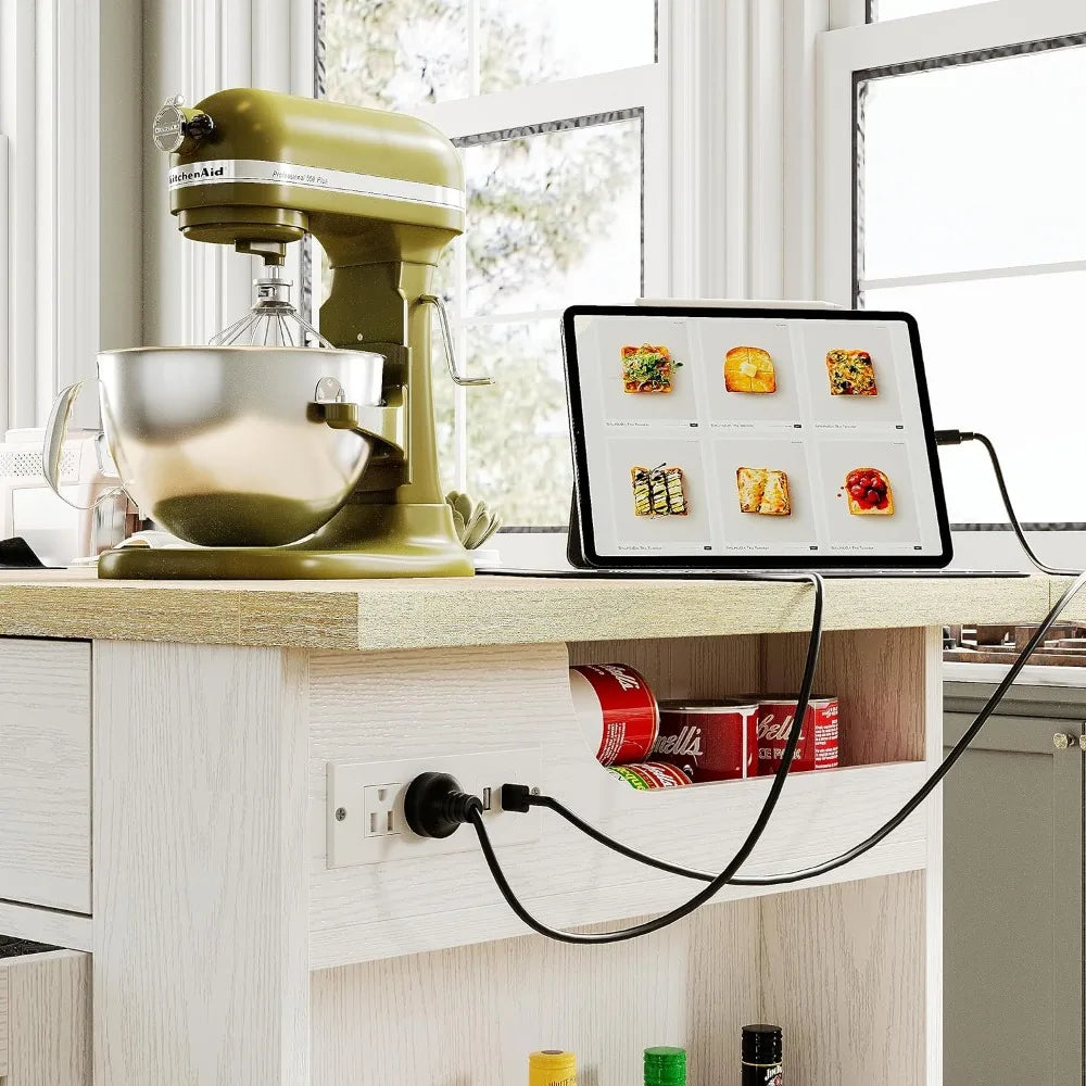 Kitchen Island with Storage