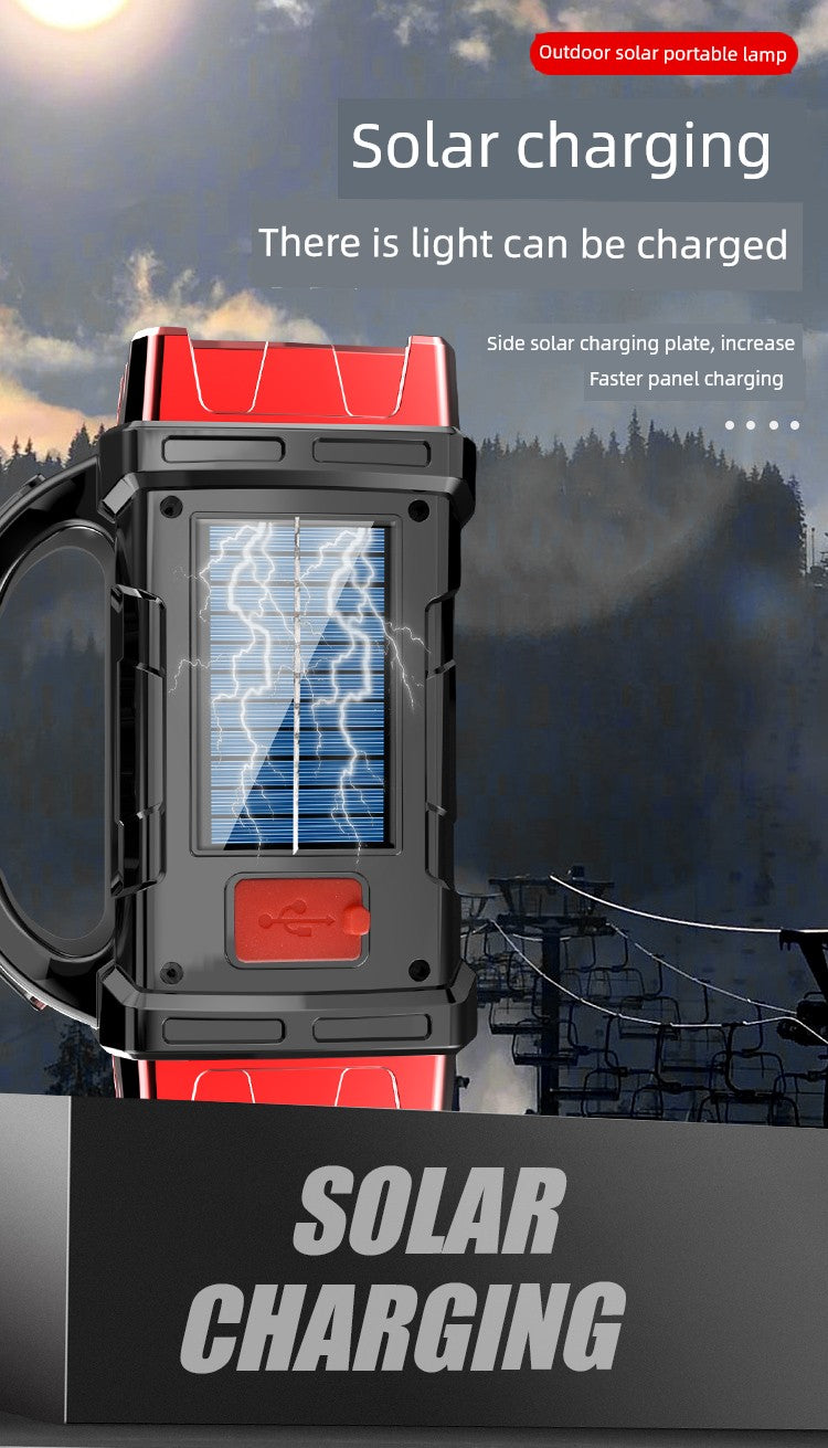 Rechargeable LED Flashlight & Power Bank