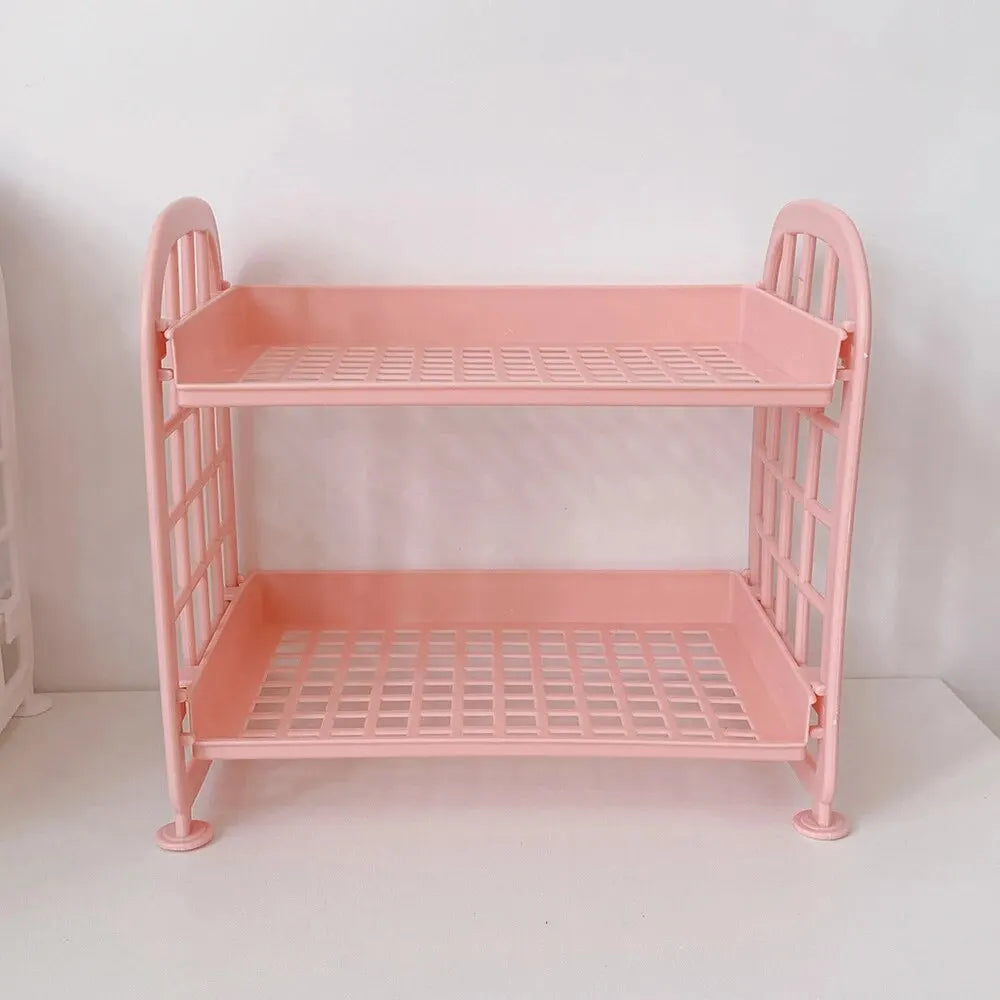 Multi-storage Computer Shelf