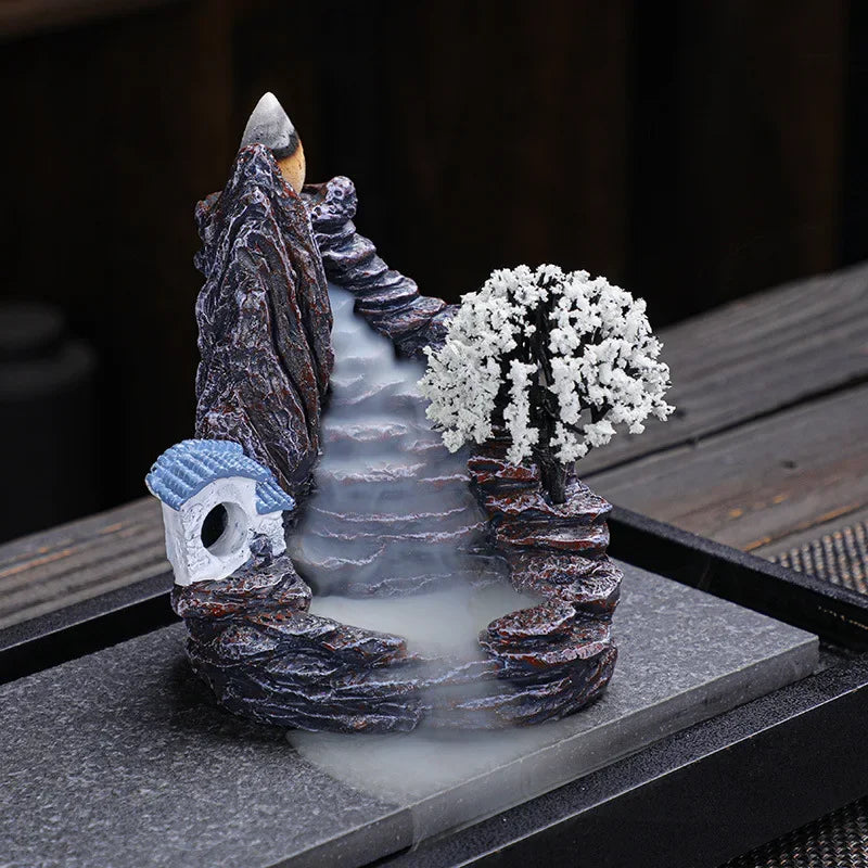 AromaCascade: Reflux Incense Burner for Relaxation & Repelling