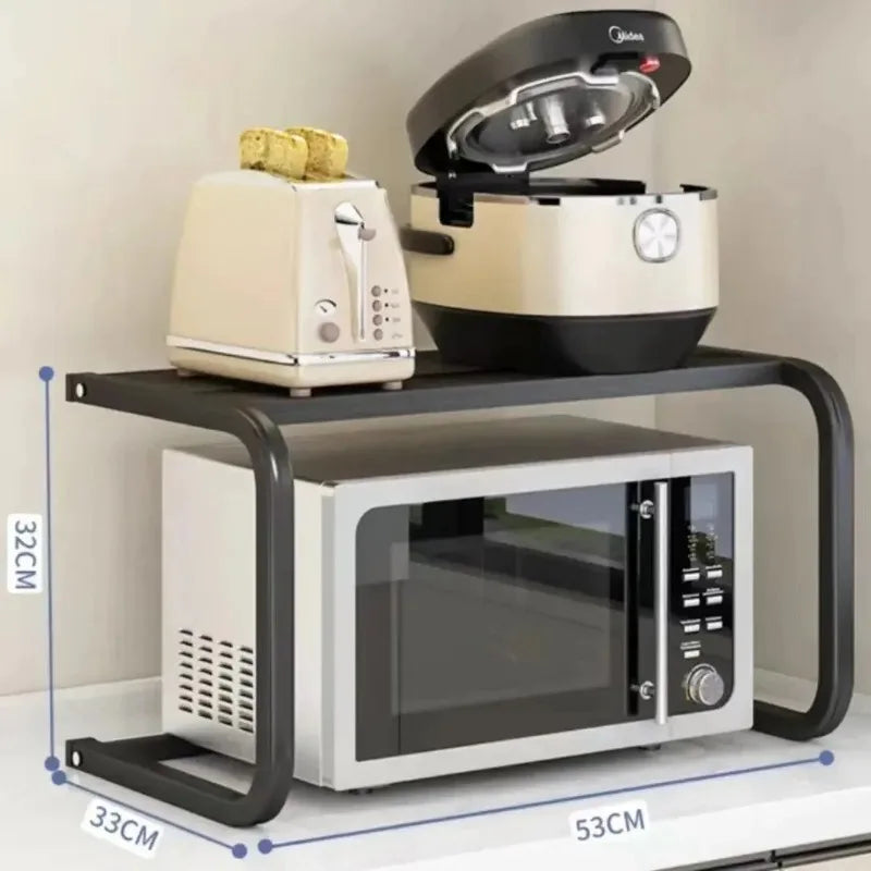 Large Capacity Household Organizer for Microwave and More