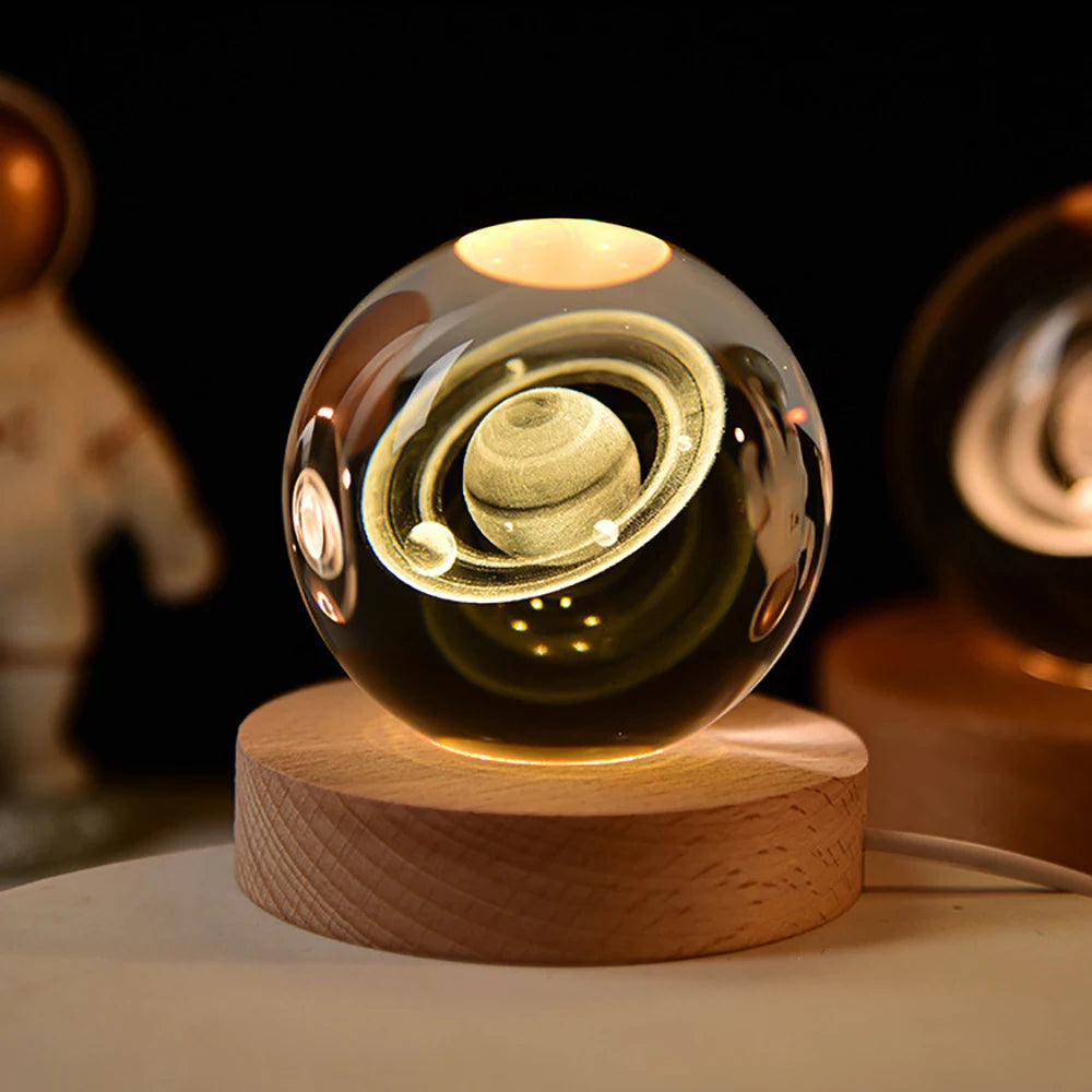 LED Milky Way Crystal Night Light