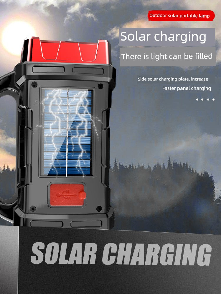 Rechargeable LED Flashlight & Power Bank