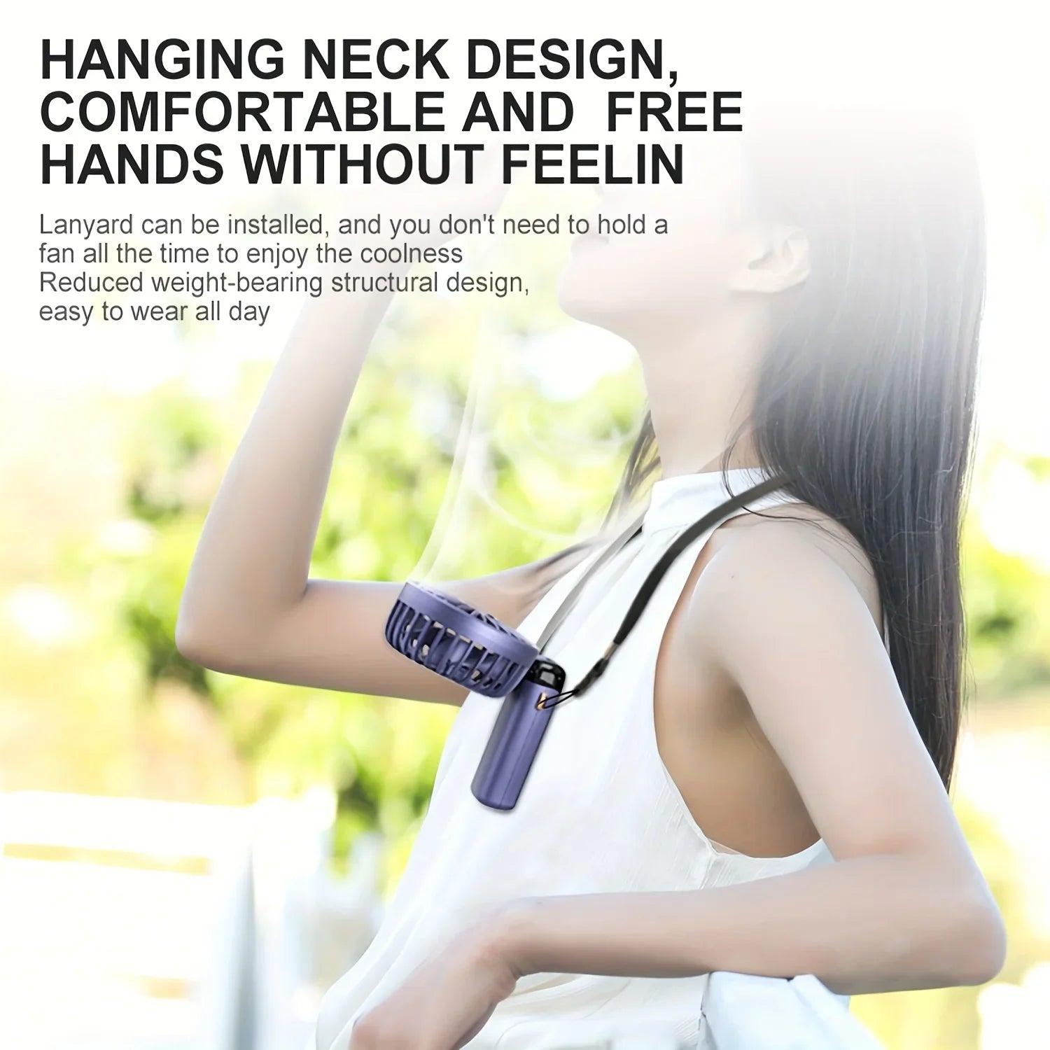 PowerChill: Mini Rechargeable Fans with Display