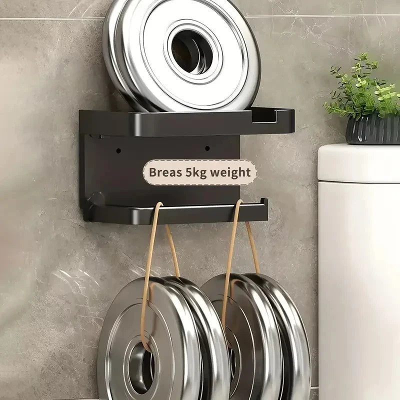 Wall-Mounted Toilet Paper Holder