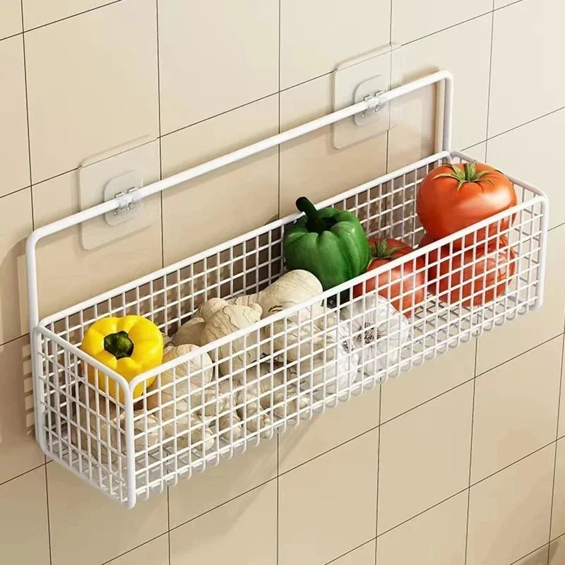 Transparent Self-Adhesive Hanger Wall Storage Rack
