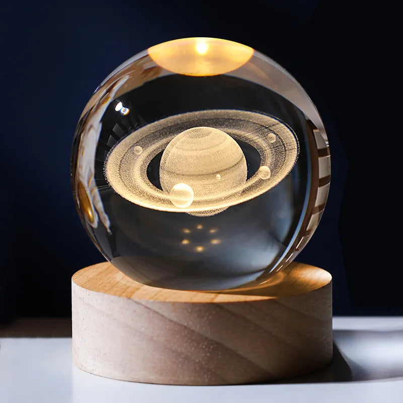LED Milky Way Crystal Night Light