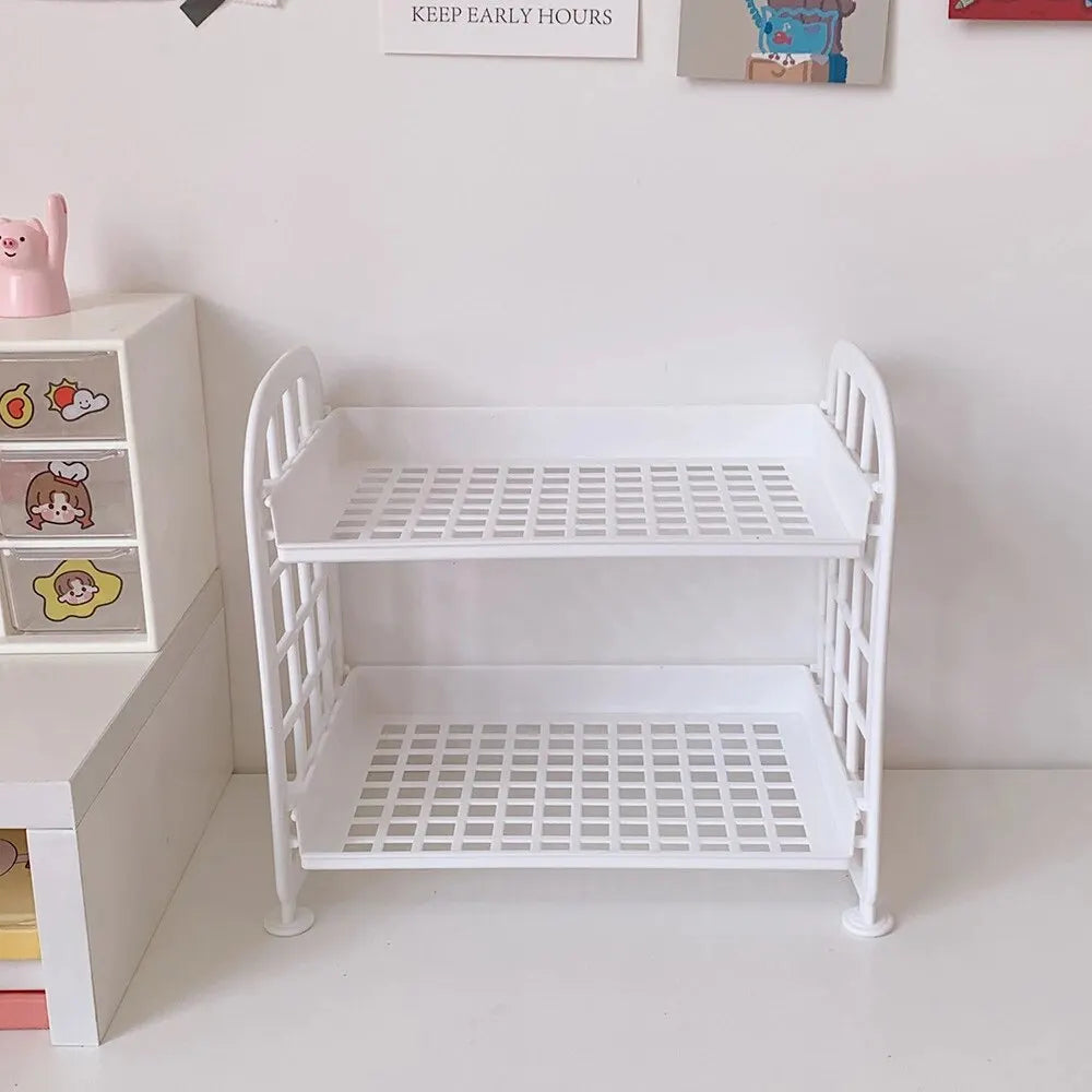 Multi-storage Computer Shelf