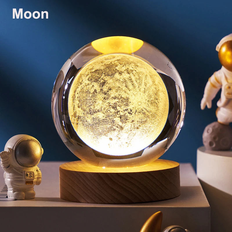 LED Milky Way Crystal Night Light