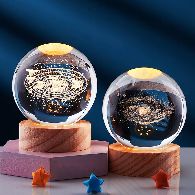 LED Milky Way Crystal Night Light