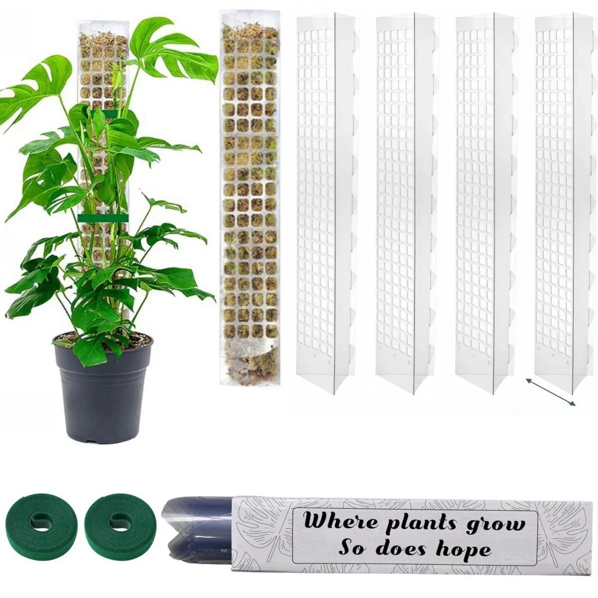 LeafLift: Indoor Climbing Plant Support Pole
