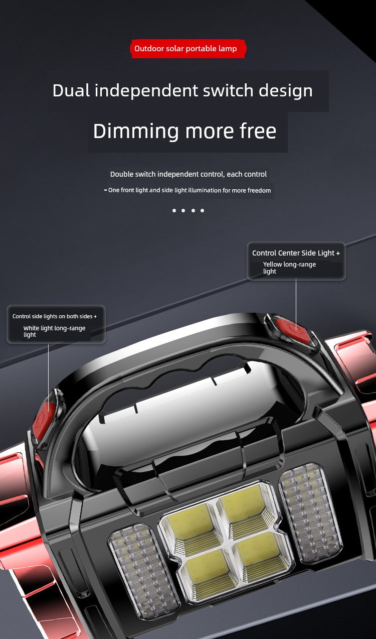 Rechargeable LED Flashlight & Power Bank