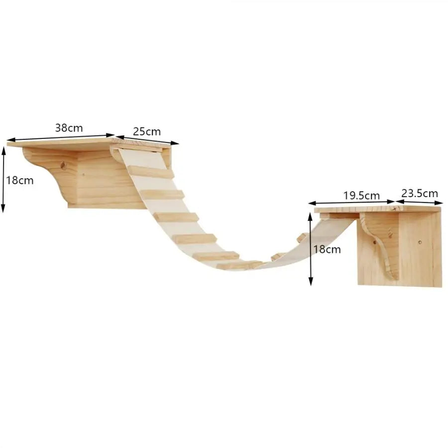 PurrPark: Wall-Mounted Cat Playground & Lounge
