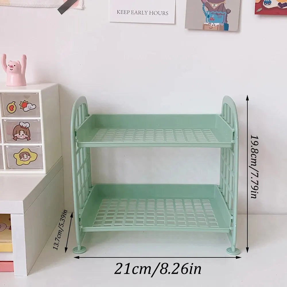 Multi-storage Computer Shelf