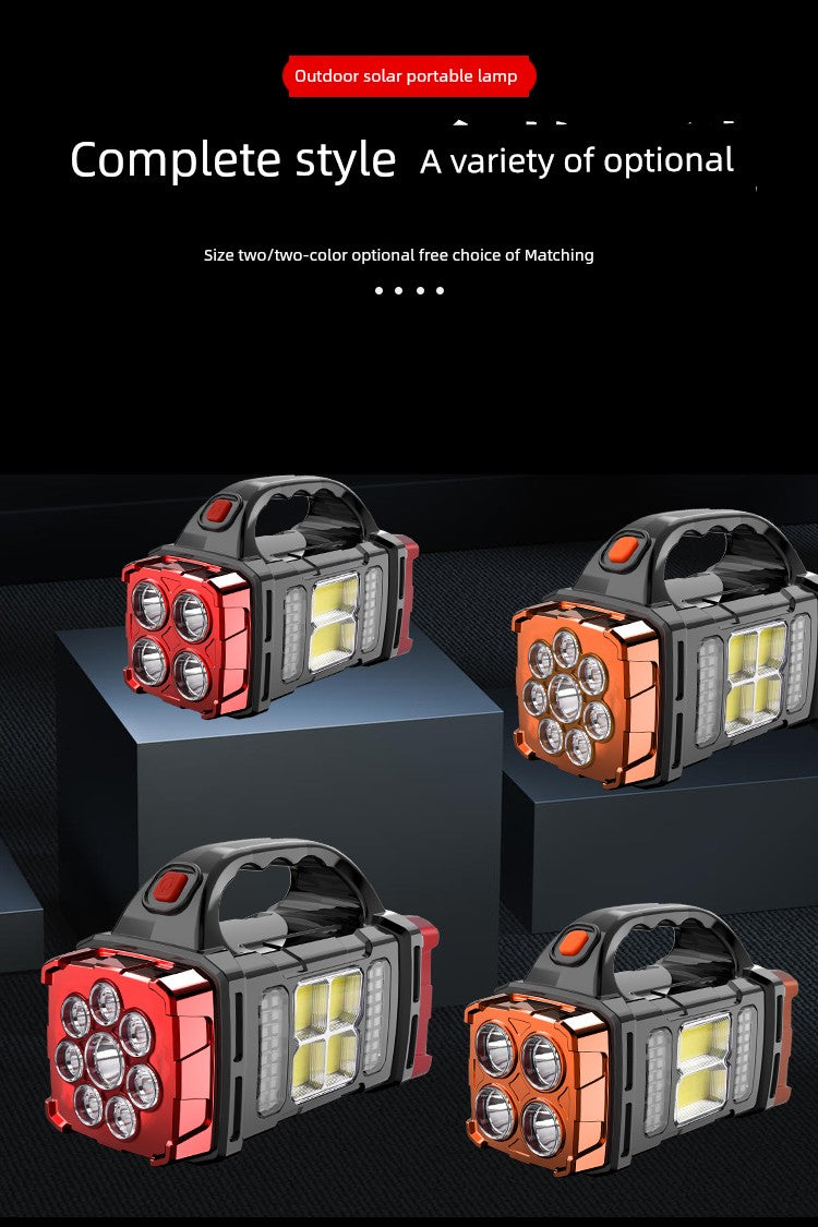 Rechargeable LED Flashlight & Power Bank