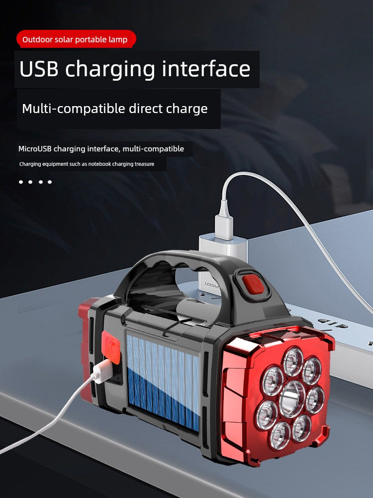 Rechargeable LED Flashlight & Power Bank