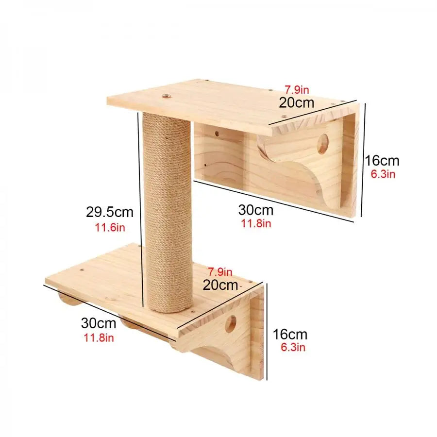 PurrPark: Wall-Mounted Cat Playground & Lounge