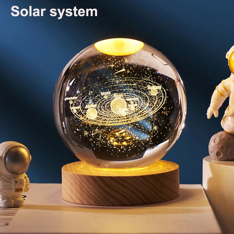 LED Milky Way Crystal Night Light