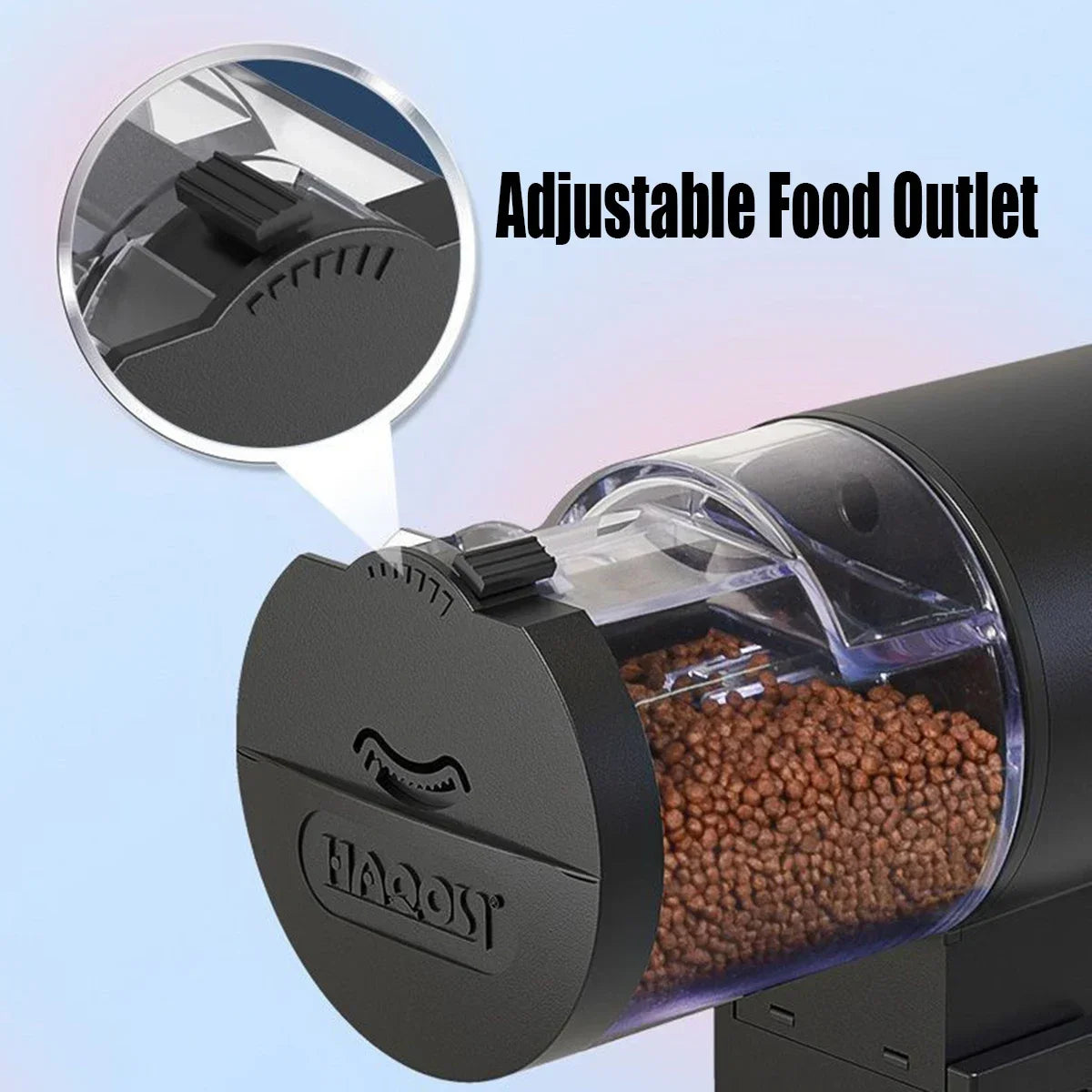 AquaSync: Auto Fish Feeder with Timer Control