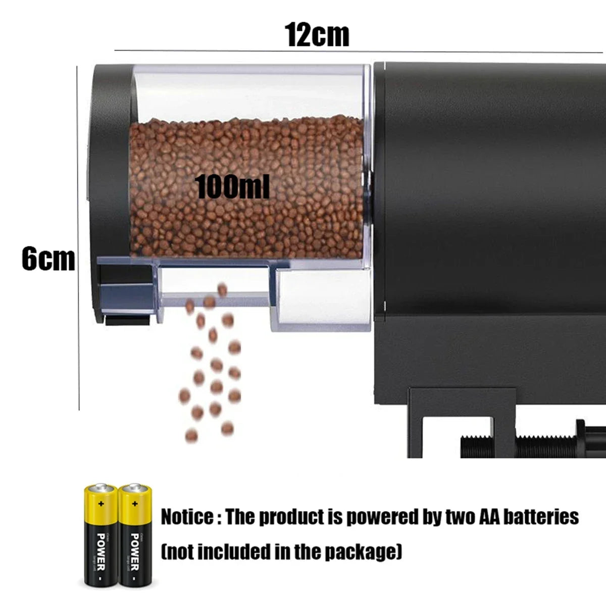 AquaSync: Auto Fish Feeder with Timer Control