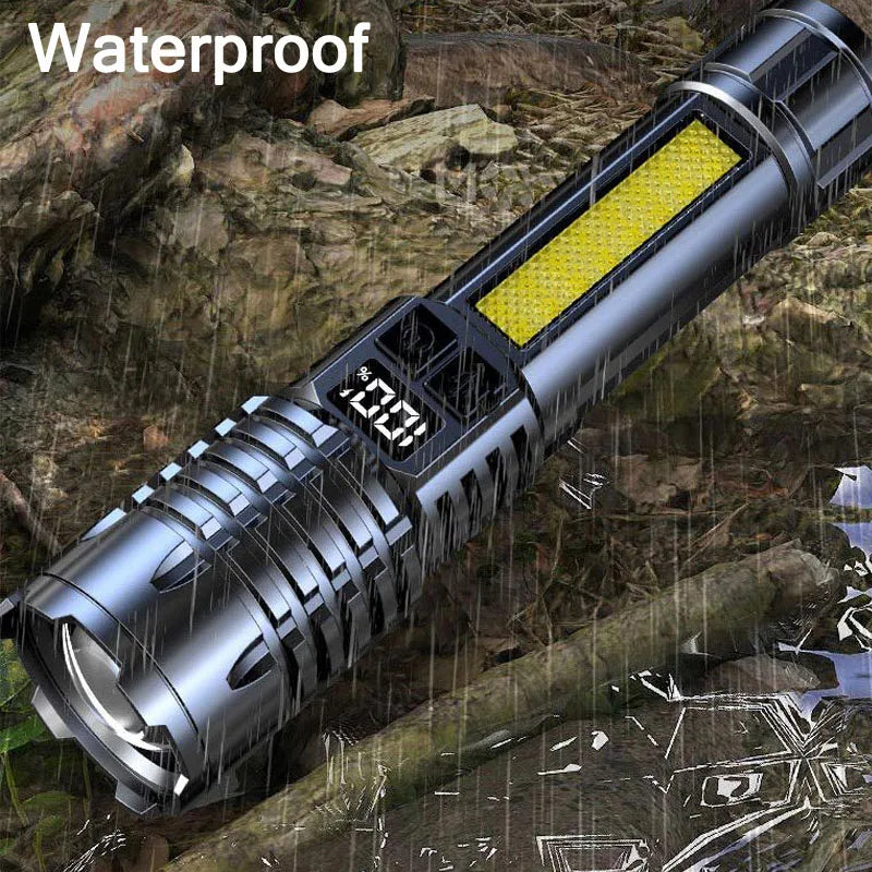 StormLite: Powerful Torch with Rechargeable Side Light