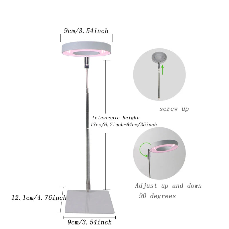 GrowRay: Full Spectrum Telescopic LED Plant Light