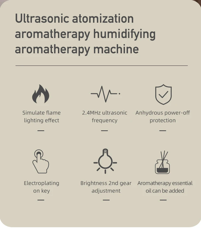Aroma Diffuser & Air Humidifier 14 Pcs Fragrance