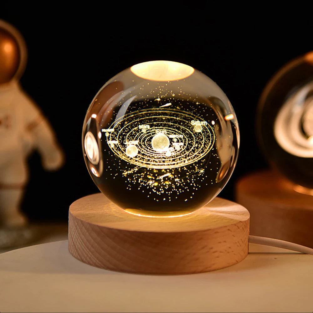 LED Milky Way Crystal Night Light