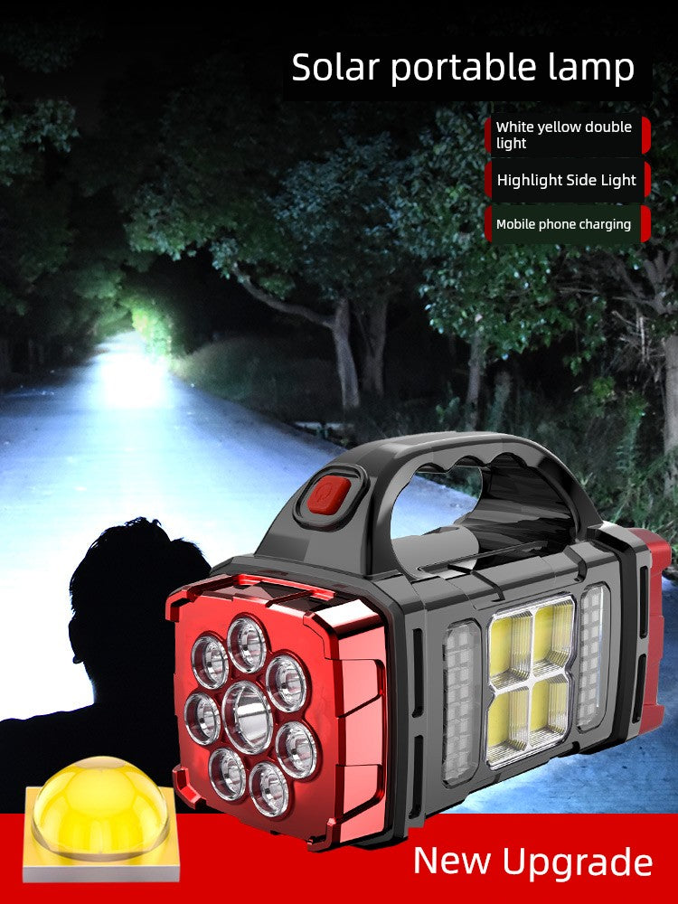 Rechargeable LED Flashlight & Power Bank