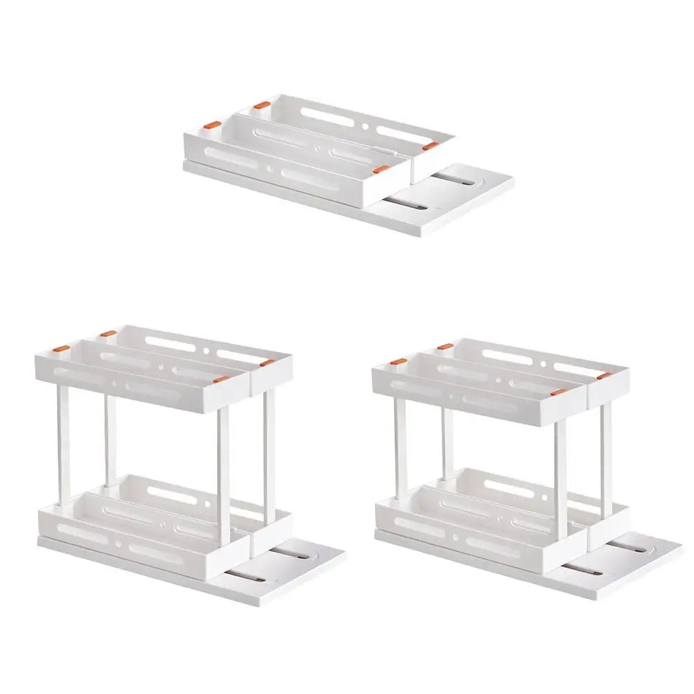 Cupboard Storage Spice Shelf Rotating Organizer