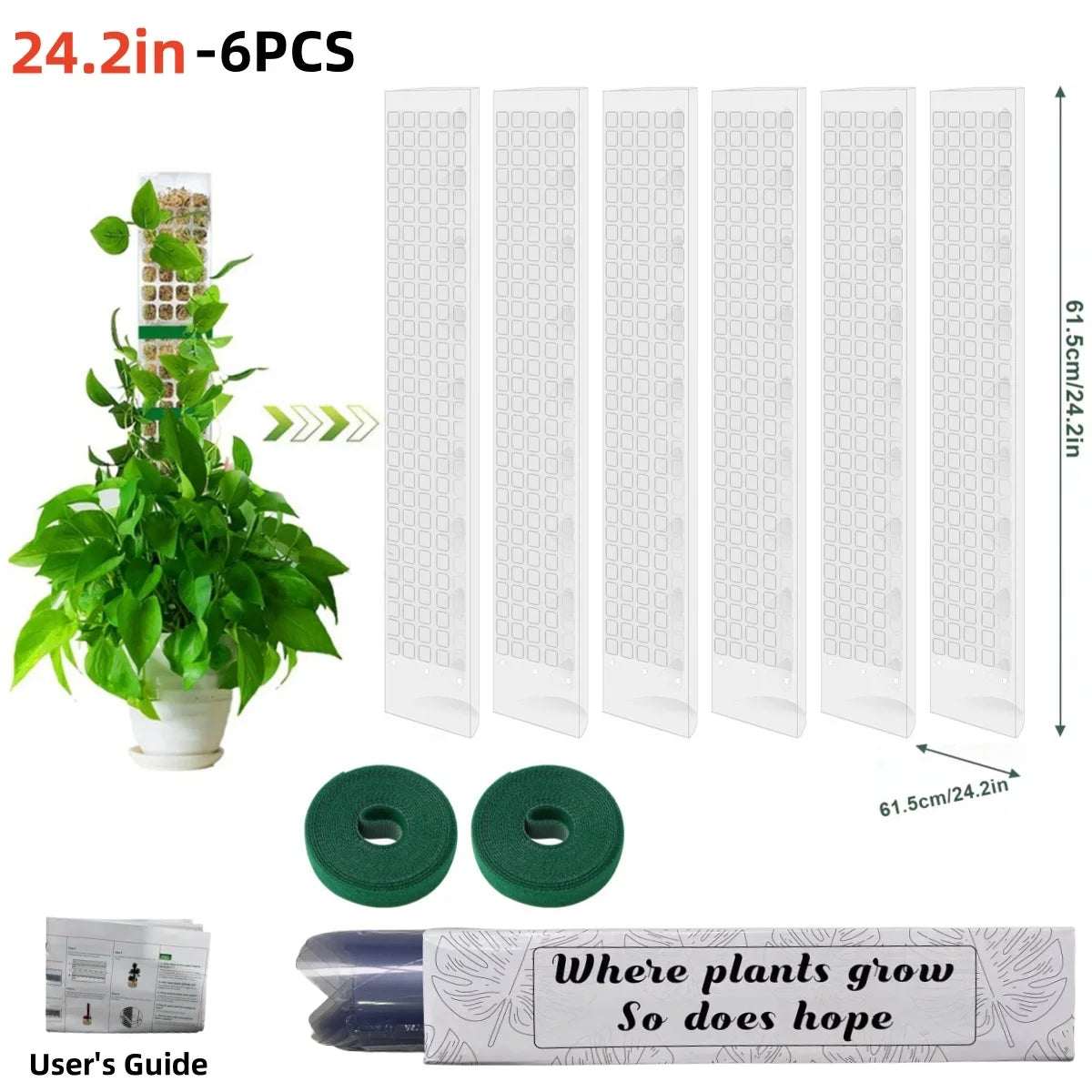 LeafLift: Indoor Climbing Plant Support Pole