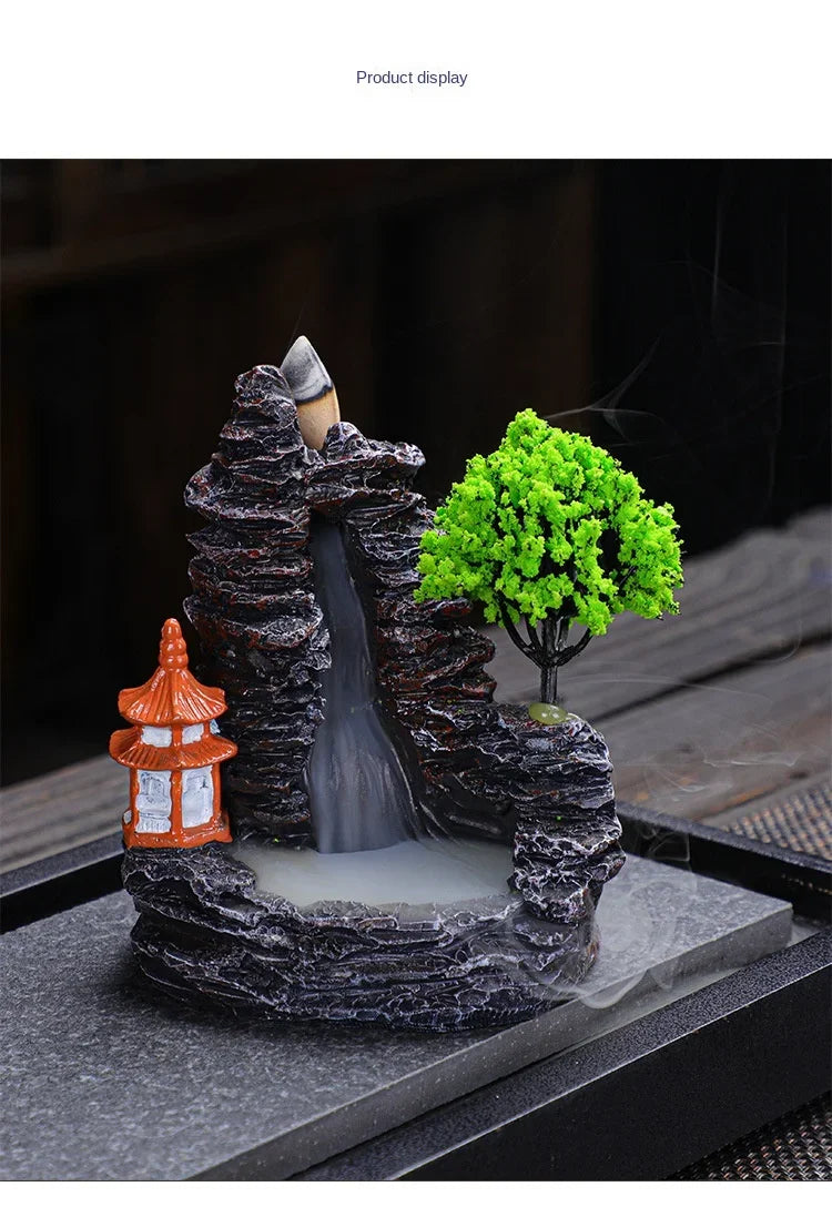 AromaCascade: Reflux Incense Burner for Relaxation & Repelling