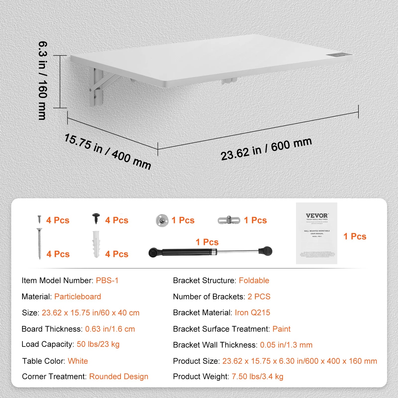 Space-Saving Floating Table