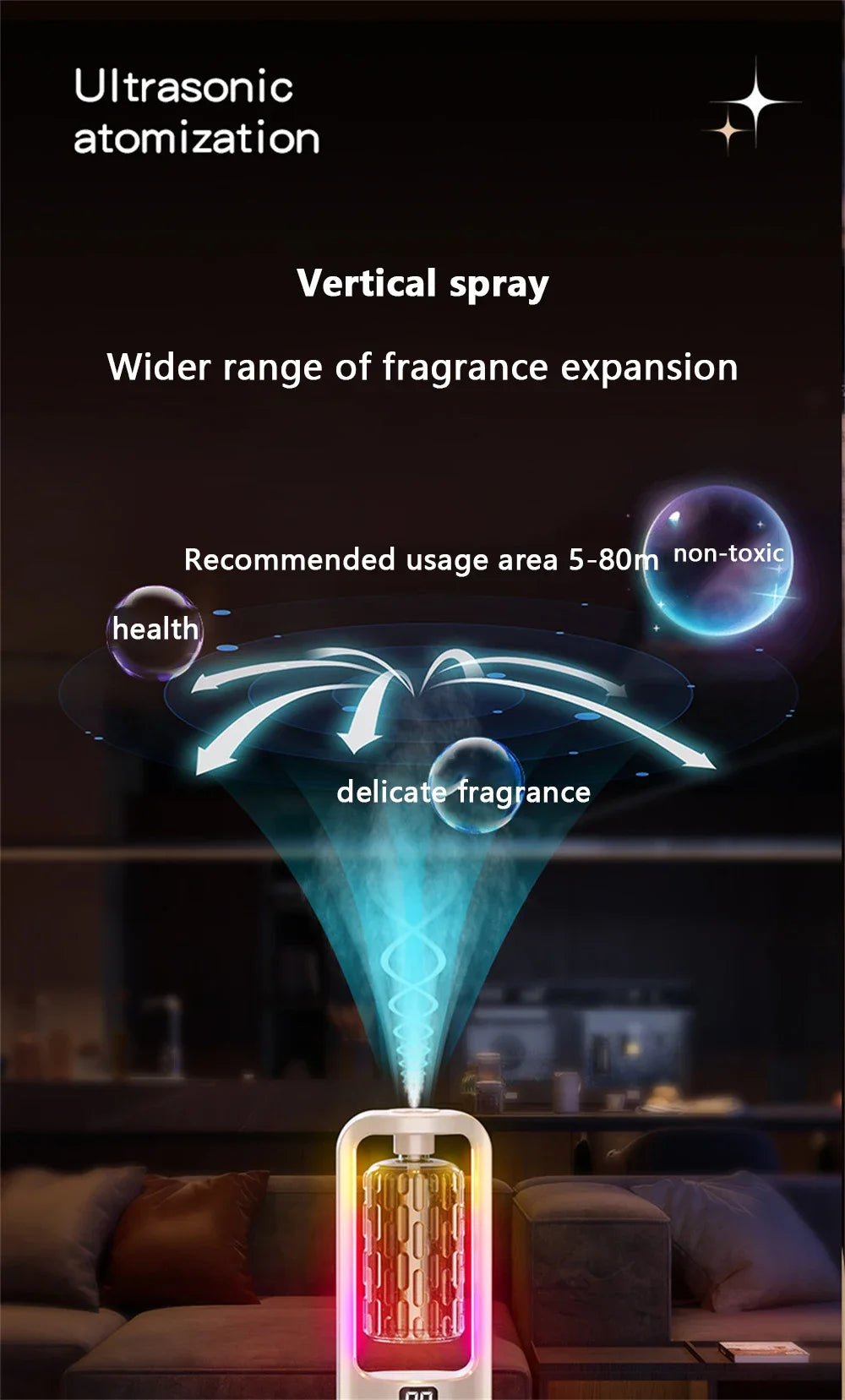 Wall-mounted Oil Aromatherapy Machine