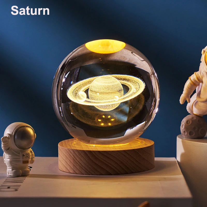 LED Milky Way Crystal Night Light