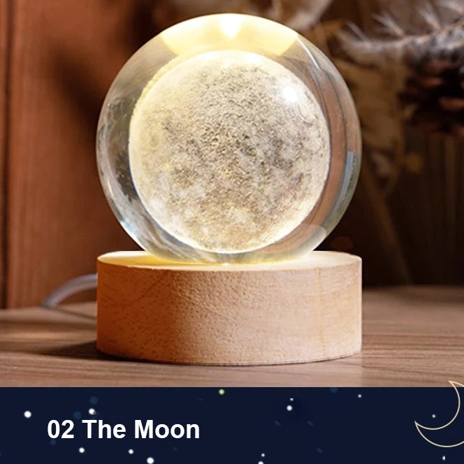 LED Milky Way Crystal Night Light