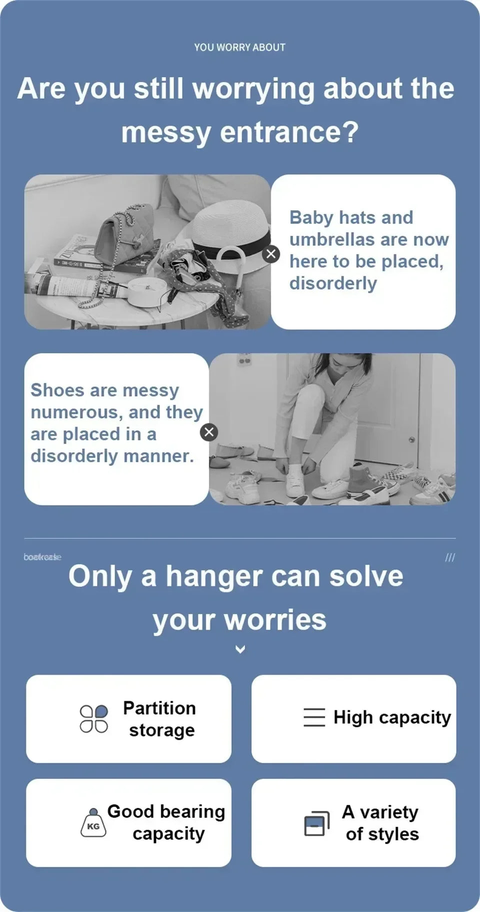 Multi-Layer Clothes Hanger & Shoe Rack