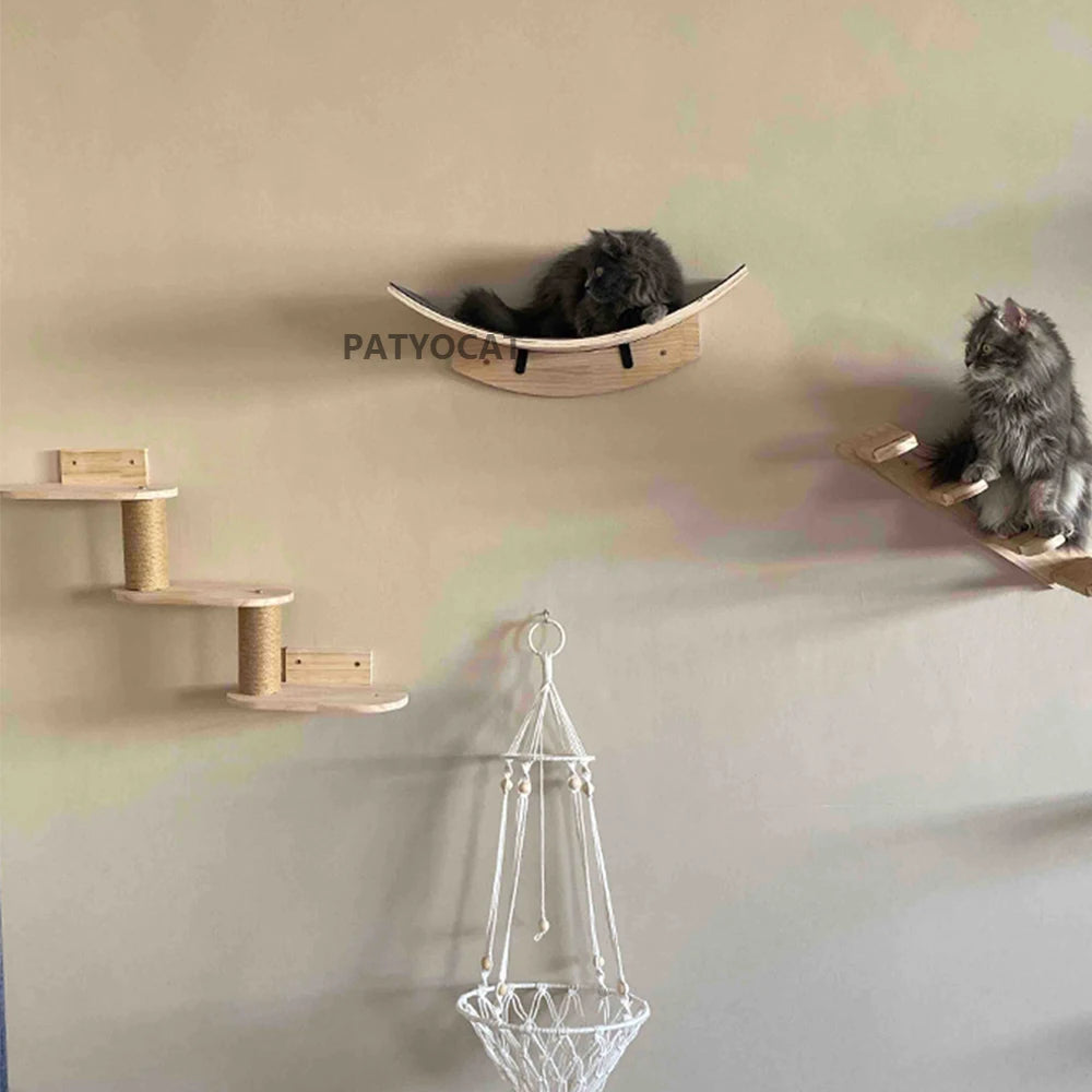 PurrPark: Wall-Mounted Cat Playground & Lounge