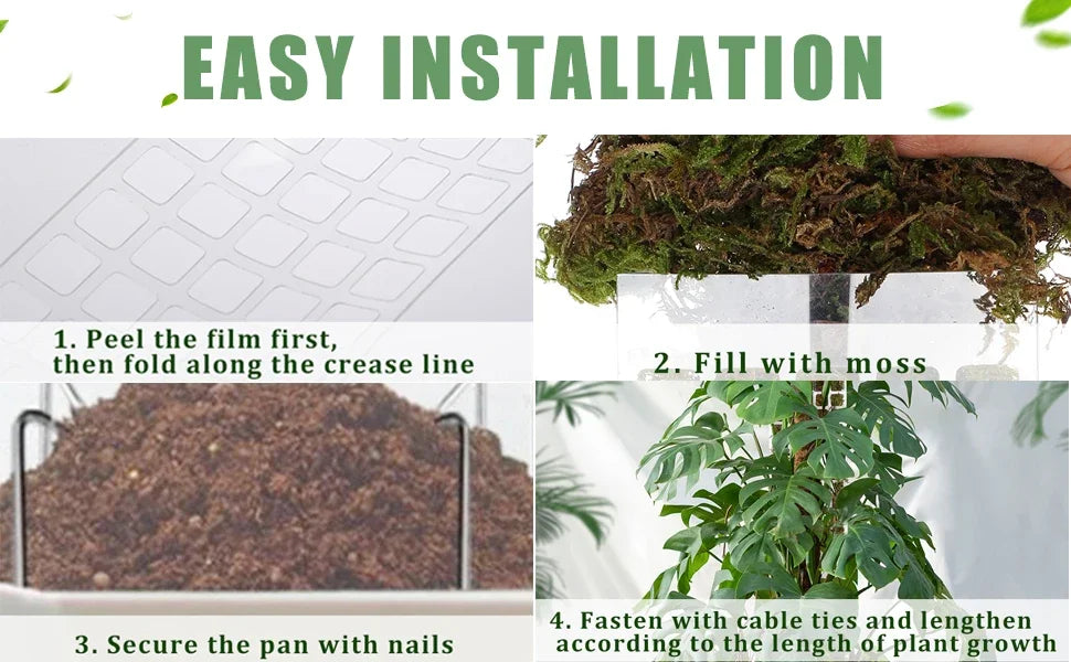 LeafLift: Indoor Climbing Plant Support Pole