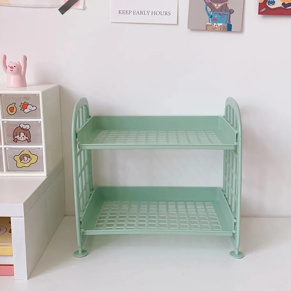 Multi-storage Computer Shelf