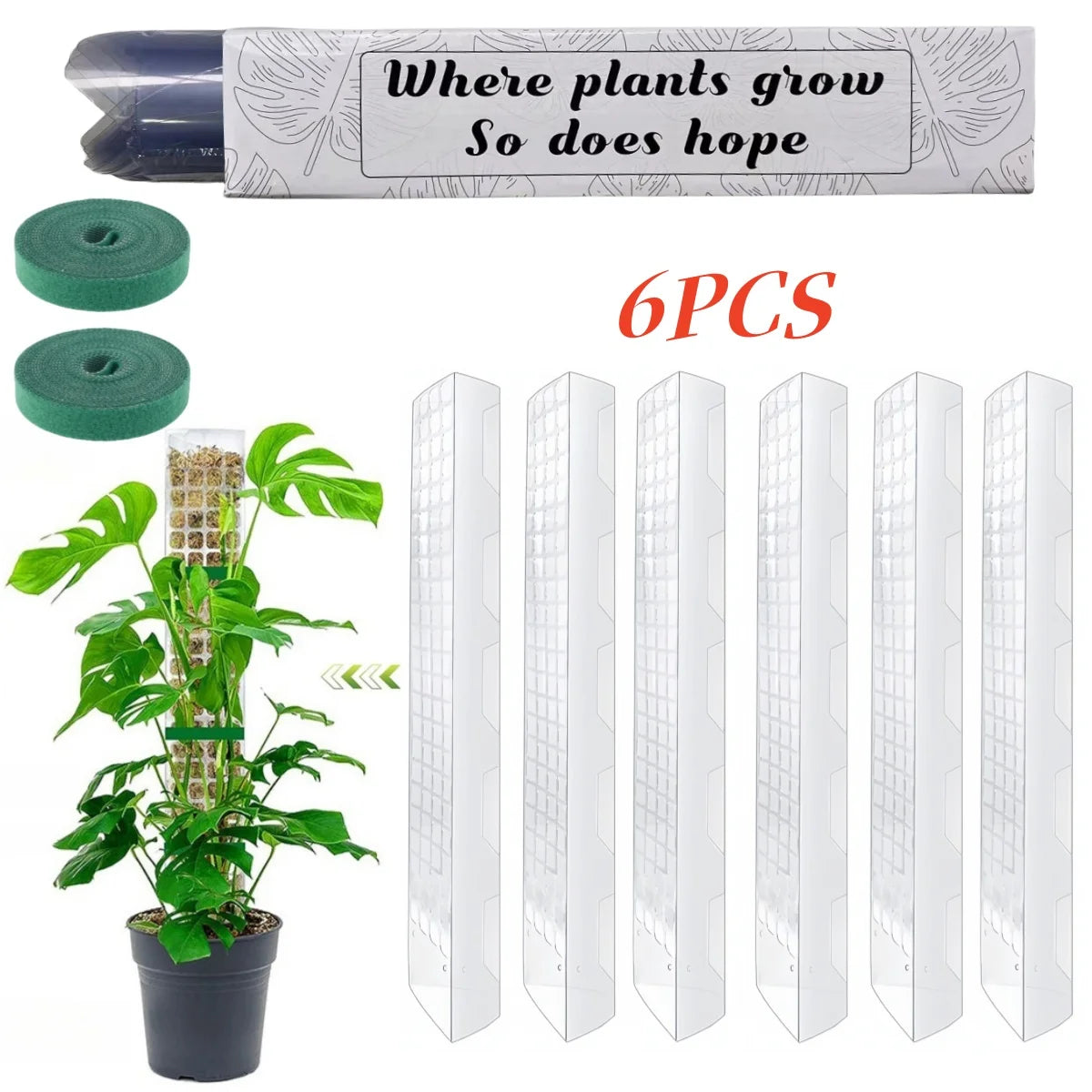 LeafLift: Indoor Climbing Plant Support Pole