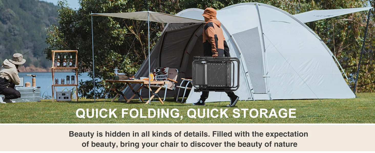 CampZen: Adjustable Zero Gravity Chair Set with Trays