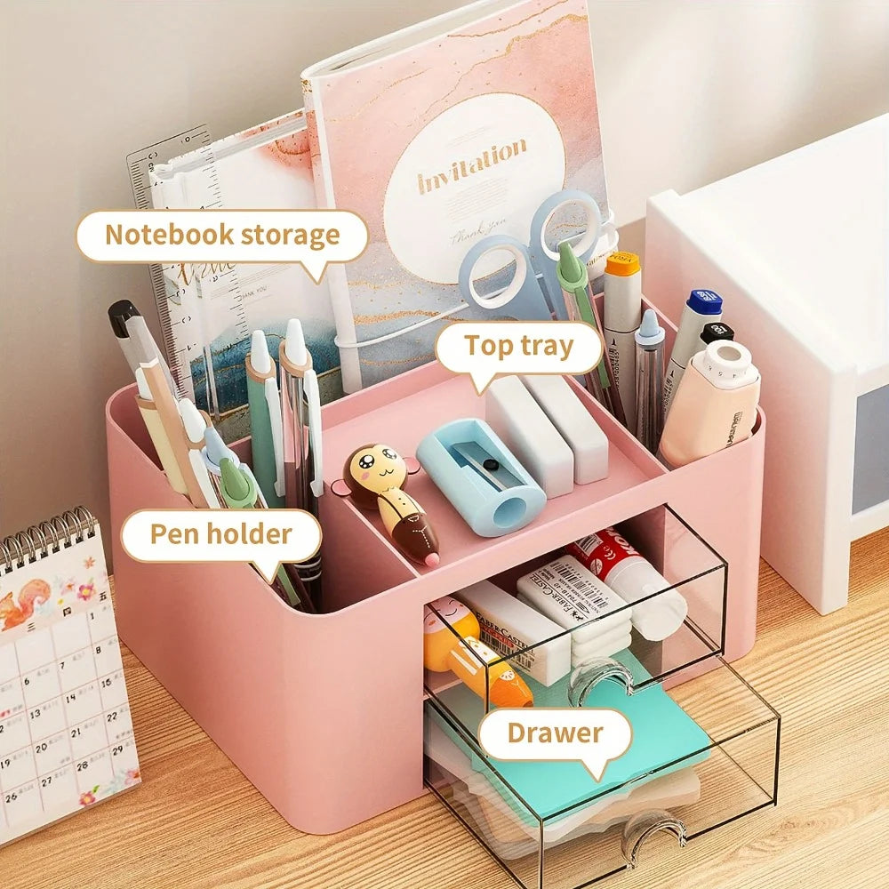 Multifunctional desk lockers