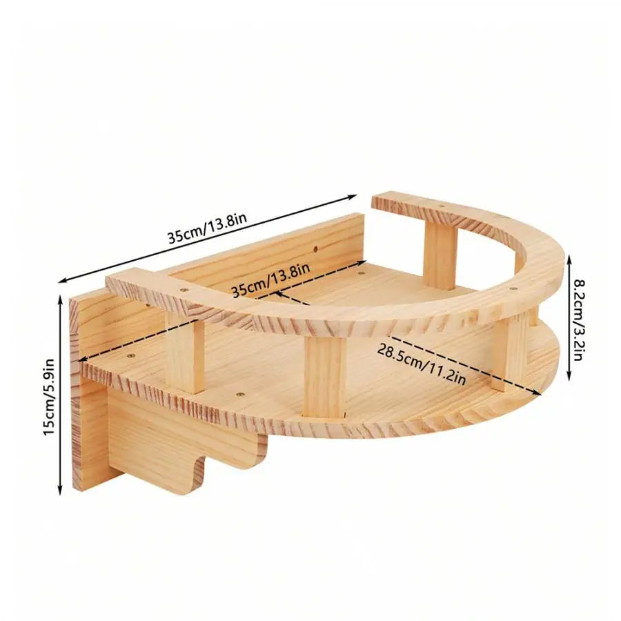 PurrPark: Wall-Mounted Cat Playground & Lounge
