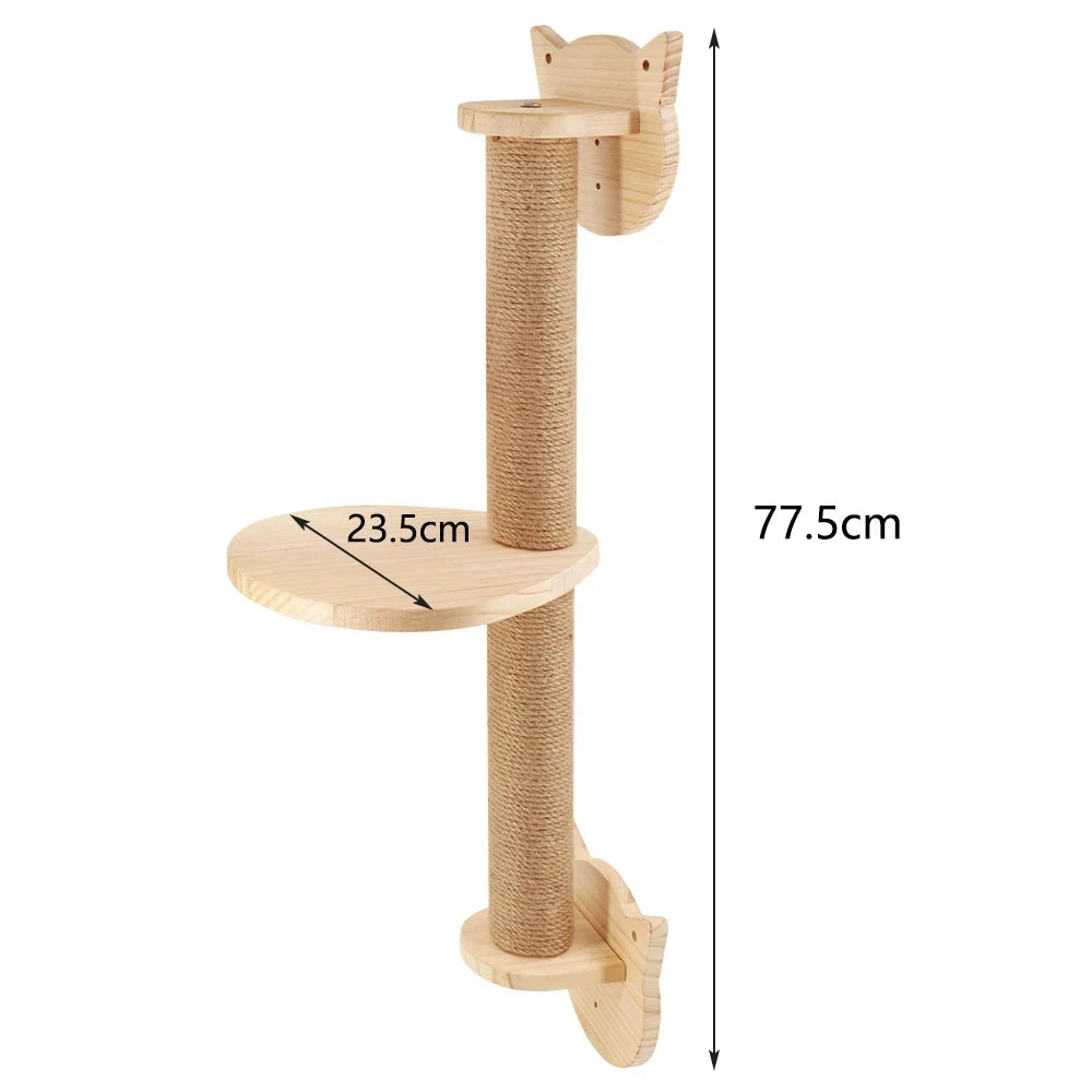 PurrPark: Wall-Mounted Cat Playground & Lounge