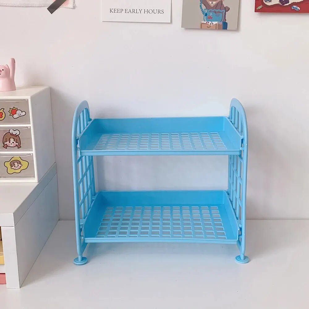 Multi-storage Computer Shelf