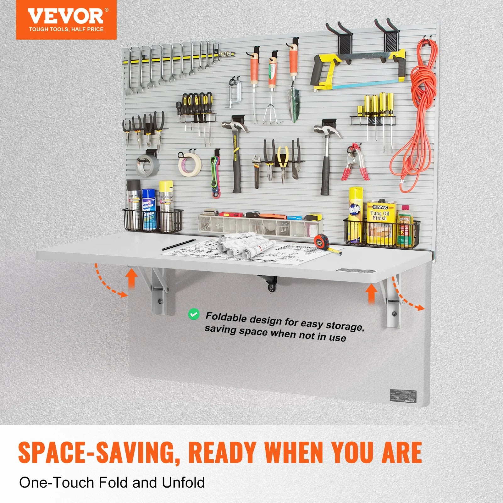 Space-Saving Floating Table