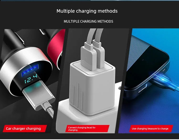 Rechargeable LED Flashlight & Power Bank